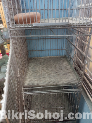 4 খোপ এর লোহার খাচা বিক্রি